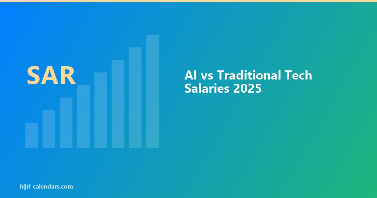 AI vs Traditional Tech Salaries 2026-2027