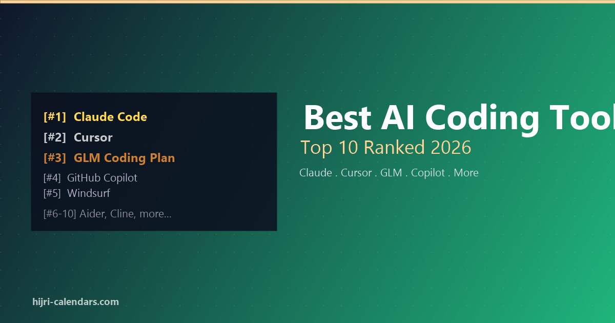 Best AI Coding Tools 2026 Top 10