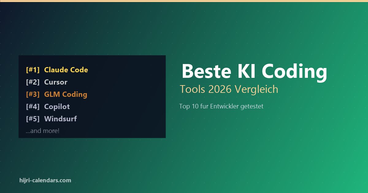 Beste KI-Coding-Tools 2026 Deutsch