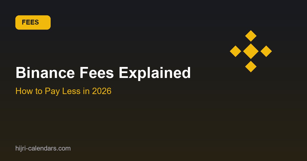 Binance Fees Explained 2026 — Full Breakdown & How to Pay Less