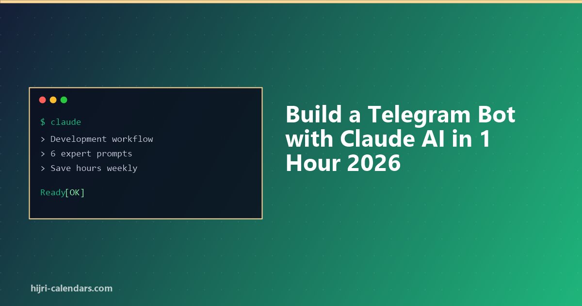 Build a Telegram Bot with Claude AI in 1 Hour