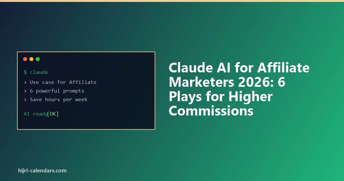 Claude AI for Affiliate Marketers 2026: Earn More With AI
