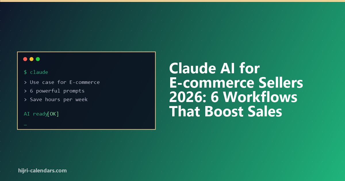 Claude AI for E-commerce Sellers 2026: Sell More with AI