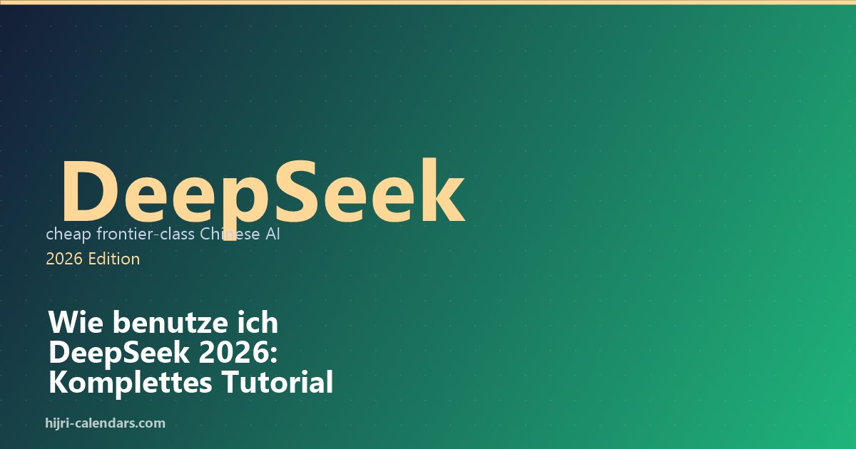 Deepseek Tutorial DE 2026