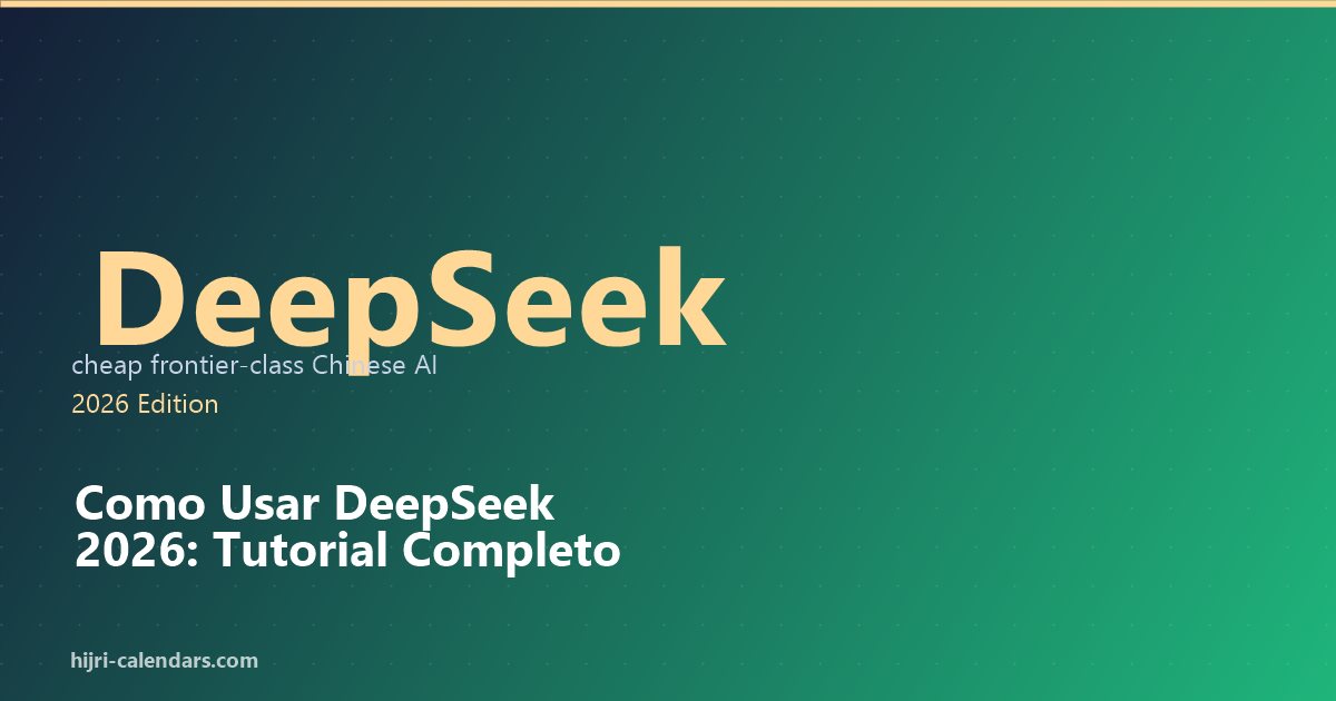 Deepseek Tutorial ES 2026