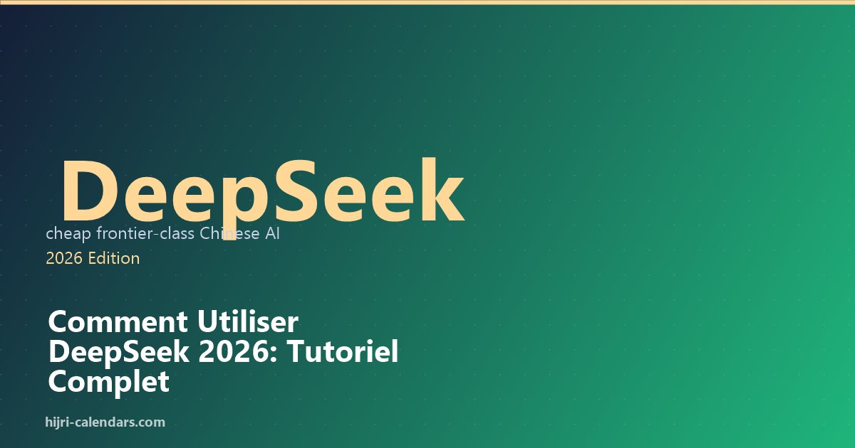 Deepseek Tutorial FR 2026