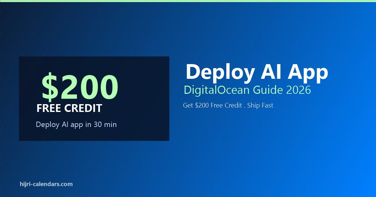 Deploy AI App on DigitalOcean 2026 Tutorial