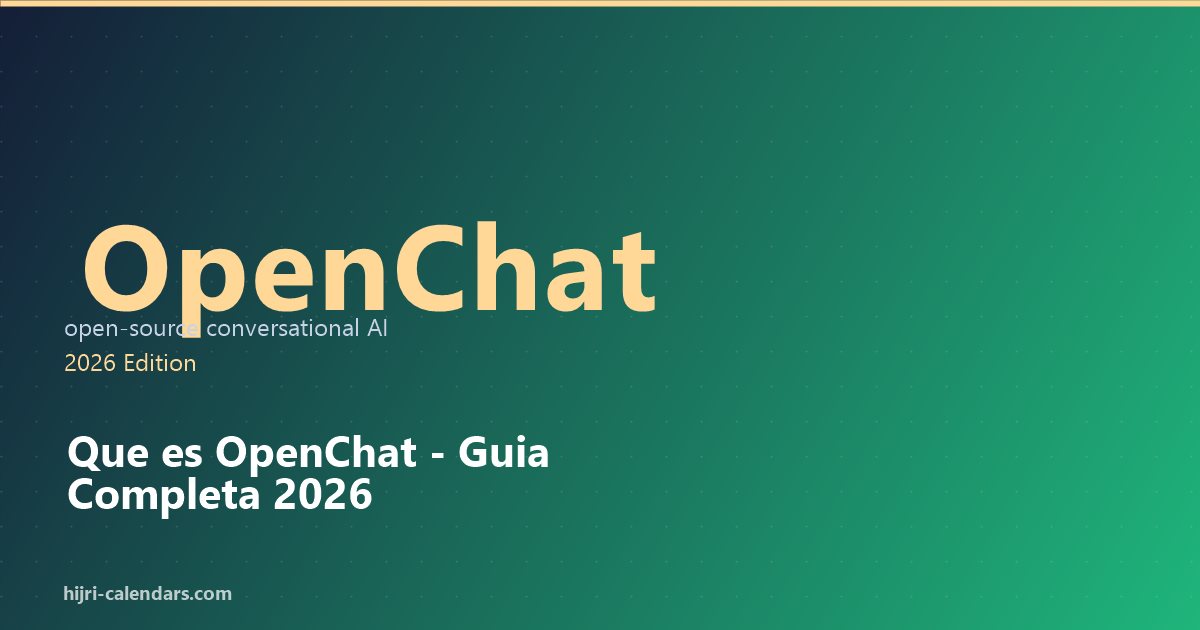 OpenChat Guia Completa 2026