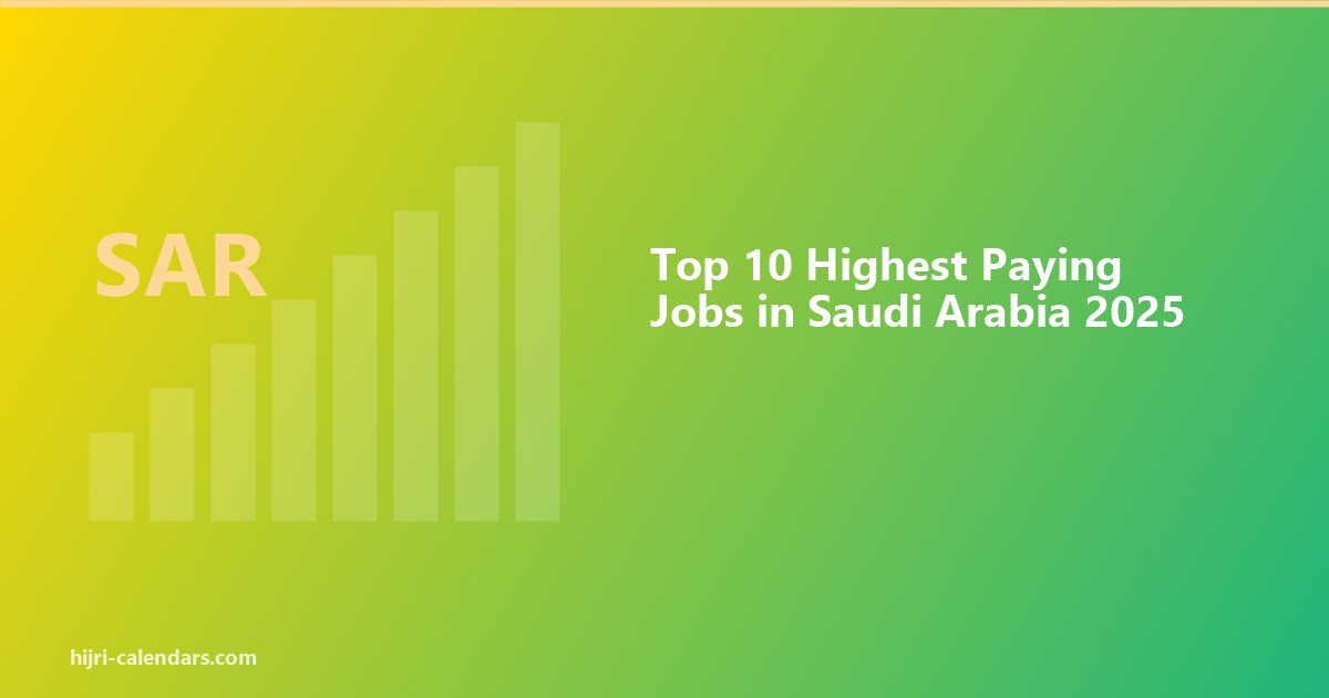 Top 10 Highest Paying Jobs in Saudi Arabia 2026-2027